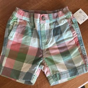 Tea Collection baby boy shorts 12-18 months